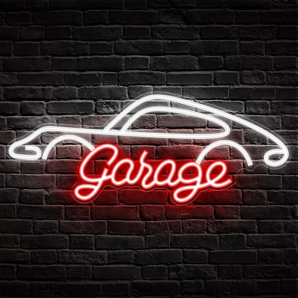 Neon LED Car Garage Sign